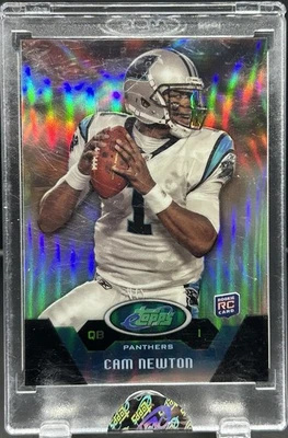 2011 eTopps Cam Newton Rookie Refractor 761/1999 Carolina Panthers! - image 1 of 2