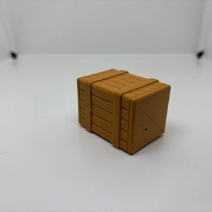 Fisher Price Little People Lift Load Lumber Depot Railroad Orange Crate - Picture 1 of 2