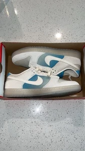 Nike Dunk Low Retro SE Men's Size 9 Sail Pale Ivory Baltic HQ3621-133 No Lid - Picture 1 of 5