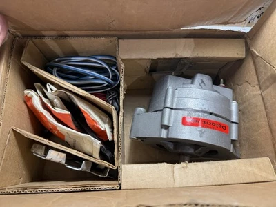 Nos 1965-67 Corvette Alternator 55 Amp 1100694 A/c Car Dated 8G19 1968 Code - Image 1 of 4