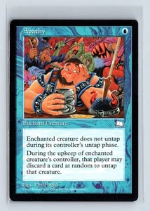 APATHY – MTG Magic the Gathering Card – Weatherlight – Common - Picture 1 of 6