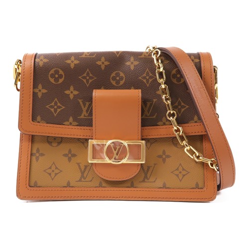 LOUIS VUITTON（LV） Borsa a tracolla Louis Vuitton LV GHW Dauphine MM M45958 Monogram Revers