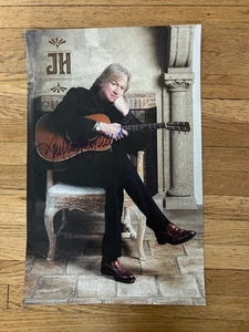 SIGNIERTES JUSTIN HAYWARD HANDSIGNIERTES POSTER THE WIND OF HEAVEN TOUR MOODY BLUES - Bild 1 von 8