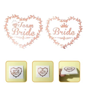 40 Pcs Hochzeitsaufkleber Brautjungfer Gastgeschenke Für Die Brautparty - Bild 1 von 11