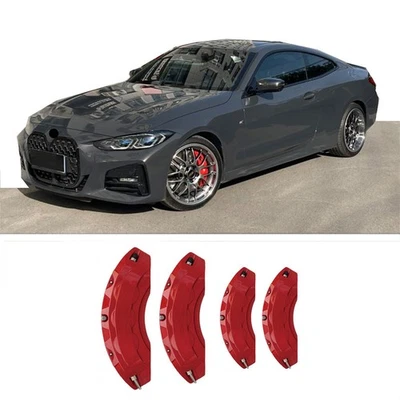 Cubiertas de pinza de freno de coche de aluminio personalizado 4 piezas para accesorios BMW SERIE 4 Foto 1 de 4