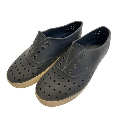 Native Shoes Boys 6 J6 Black Jefferson Slip On Waterproof Play Active Everyday - Image 1 of 4