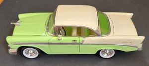1:18 Diecast 1956 Chevy Bel Air Lime Green/White *VERY RARE Hardtop Version* - Picture 1 of 4