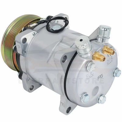 Compresor de aire acondicionado apto para Jeep Cherokee 1985-1987 2 puertas 2,1 L compatible con CO 9537C Foto 1 de 4