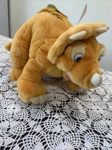 New from old stockThe Land Before Time Cera 1988 Plush Triceratops With Tags - Picture 1 of 15