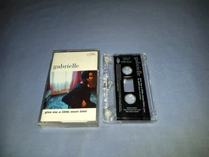 GABRIELLE GIVE ME A LITTLE MORE TIME CASSETTE TAPE SINGLE - Picture 1 of 2