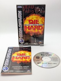 Die Hard Trilogy - Sega Saturn - Complete with Manual - PAL Tested