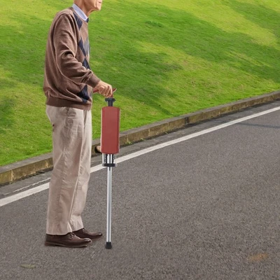 Gehstock mit Sitz Tragbarer Gehstock Klappbar Gehstock mit Stuhl  Stuhl Hocker - Bild 1 von 4