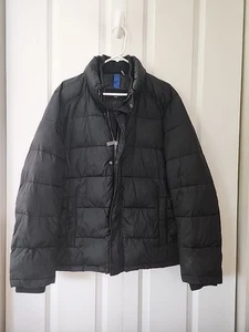 Andrew Marc Puffer Coat Men's Size Medium Full-Zip Black - Picture 1 of 16