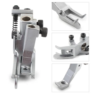 Führbarer Gehfuß links für JUKI LU-1509 LU-1520 LU-2220 4mm Stahl silber - Bild 1 von 9