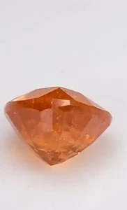 MANDARIN GARNET 1.8CT PEARCUT, FACETED FROM NAMIBIA - Picture 1 of 14
