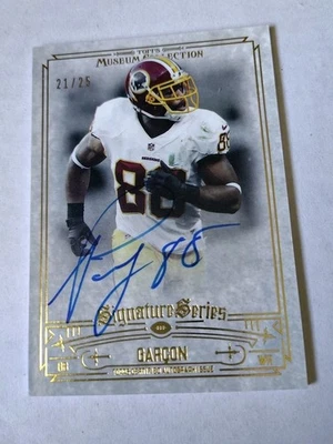 2014 Topps Museum Collection Signature Auto Pierre Garcon /25 - Image 1 of 2