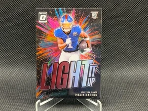 2024 Donruss Optic MALIK NABERS Light It Up RC #5 Giants - Picture 1 of 2