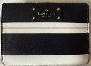 Kate Spade Stripped Bi-Fold Wallet - Picture 1 of 3