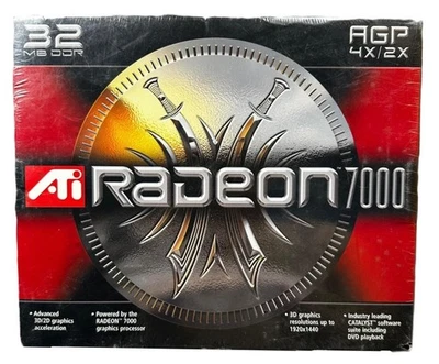 ATI Radeon 7000 AGP 32MB Graphics Card - NA Version (Sealed) - Image 1 of 4