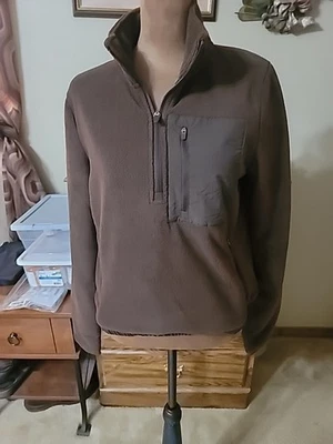 Sudadera para mujer Tek Gear talla extra pequeña marrón 1/2 cremallera Foto 1 de 2