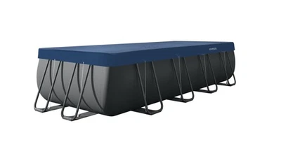 Intex 18FT X 9FT Rectangular AllSeason Deluxe Winter Pool Cover for Above Ground - Image 1 of 3