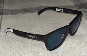 Oakley Sunglass Frogskins XXV Jeff Staple Matte Black Tortoise/Prizm Jade RARE - Picture 1 of 9