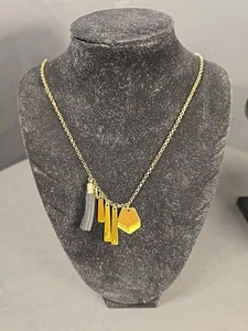Marlyn Schiff Necklace 32 Inch Gold Tone Chain With 2 Inch Extender NEW - Picture 1 of 5