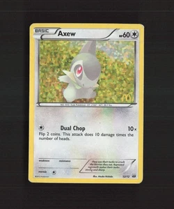 Tarjeta Pokémon Axew 12/12 McDonalds 2012 Promo Holo Rara DMG - Imagen 1 de 10