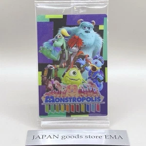 Monstropolis Kingdom Hearts Wafer Card Disney Bandai Japanese Japan #002 2700927 - Zdjęcie 1 z 9