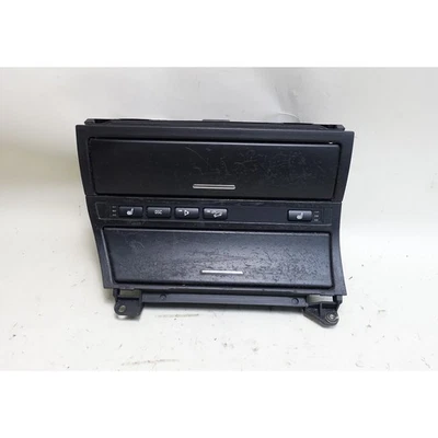 Cenicero Cubbie de almacenamiento con consola central delantera BMW E46 2000-2006 serie 3 negro original Foto 1 de 4