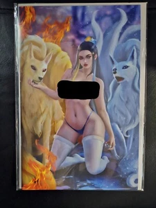 Pokemon Ninetales Homage - Danejo Artbook - Exclusive Naughty Edition Comic - Picture 1 of 3