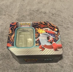Pokemon Trading Card Game Skeledirge EX Paldea Partner Sammler Tin TCG LEER - Bild 1 von 1