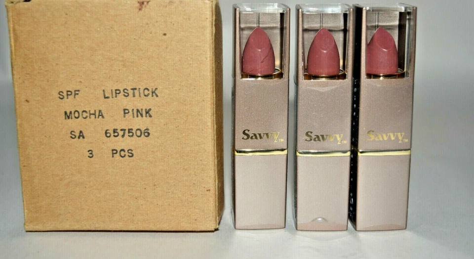 3x Lápiz labial hidratante Savvy Plus nuevo en caja FPS 20 💄👄 rosa moca - sellado Foto 1 de 1