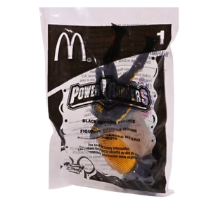 2005 McDonald's #1 Power Rangers Black Ranger 3.5" Toy Figure - Sealed - Picture 1 of 3