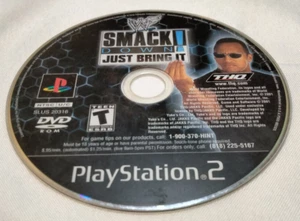 WWF SmackDown Just Bring It (Sony PlayStation 2, 2002) Disc Only Tested - Picture 1 of 5
