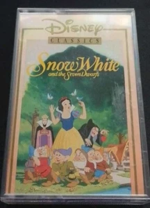 Disney Classic Snow White And The Seven Dwarfs Music Cassette Tape Ard - Picture 1 of 1