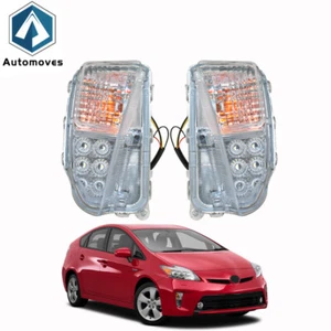 Left+Right  Fog Lamp Assembly Turn Signa DRL LED For 2012-2015 Toyota Prius - Bild 1 von 9