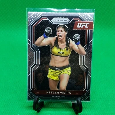 2021 Panini Prizm UFC Debut Edition Ketlen Vieira Bantamweight Brazil #85 - Image 1 of 2