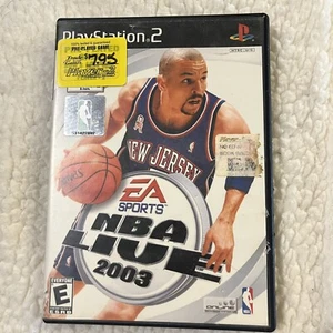 NBA Live 2003 PlayStation 2 Video Game not Tested with Manual - Picture 1 of 4