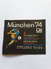 Rarissime !!! pochette d'origine scellée panini football WC Munich 74  🇩🇪
