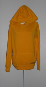 Victoria's Secret PINK yellow long sleeve hoodie sweatshirt size L