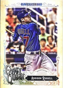 2017 Topps Gypsy Queen #257 Addison Russell - Chicago Cubs Baseball Card    - Picture 1 of 2