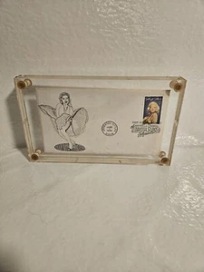 Marilyn Monroe First Day Cover Stamps In Unopened Envelope In case. - Picture 1 of 2