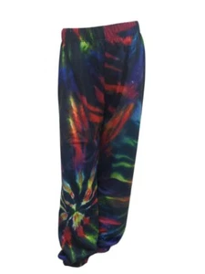 TEREZ Girl's Multicolor Tie Dye Pants #12588572 NWT - Picture 1 of 2