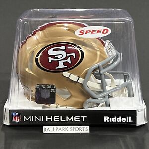 San Francisco 49ers Speed Mini Helmet Riddell NFL Licensed Brand New!