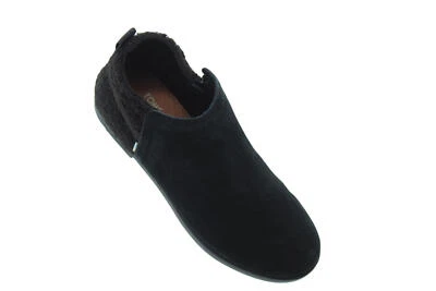 Toms Big Girls Deia Mixed Media Bootie, Size 4 M - Black - Image 1 of 4