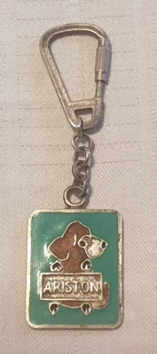 AG004_ ARISTON PORTACHIAVI ARGENTO MARCATO 800 Pubblicitario anni 60-70 - Immagine 1 di 3