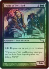 1 x Trolls of Tel-Jilad - Foil - Mirrodin - LP - Magic The Gathering - MTG