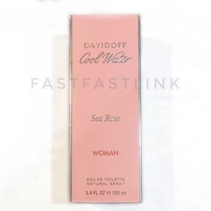 COOL WATER SEA ROSE BY DAVIDOFF 100ml EDT SPRAY WOMEN FRAGRANCE…GENUINE - Picture 1 of 4