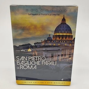 DVD SERIE DOCUMENTAL LA GRAN ARTE SAN PEDRO Y LAS BASÍLICAS PAPALES - Imagen 1 de 2